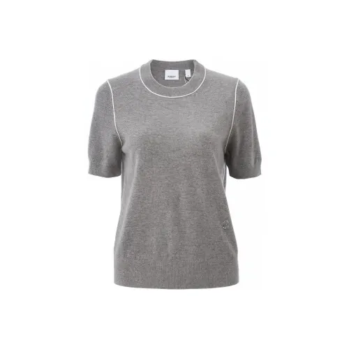 Burberry Cashmere Sweaters Women's Gray