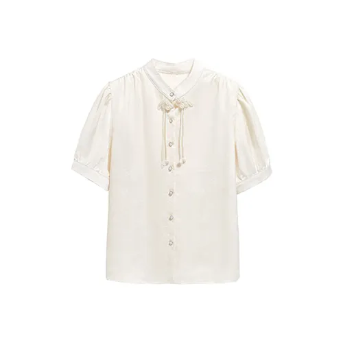 OZVO Shirts Women's Apricot