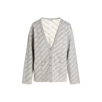 Balenciaga Sweater 'Grey/White'