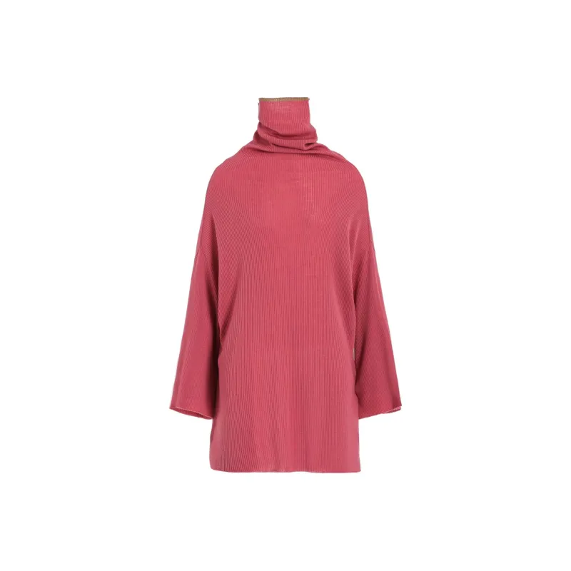 Yohji Yamamoto Y's X JOHN SMEDLEY Collaboration FW24 Sweater Women's Pink-0