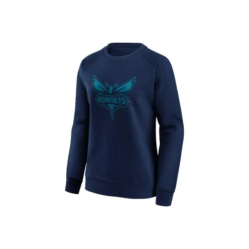 NBA Fanatics Charlotte Hornets Team Sweatshirt Women's Dark Blue