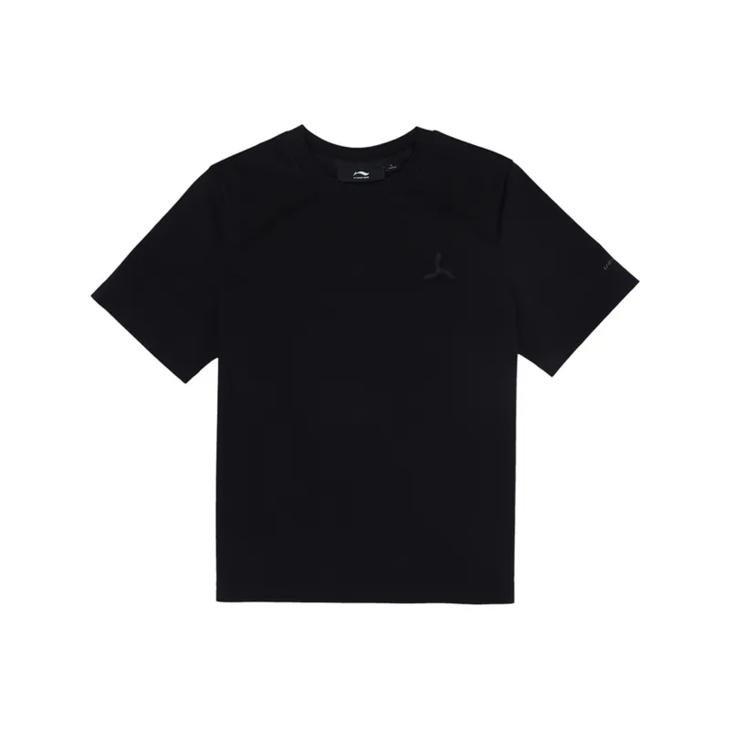 LI NING 1990 T Shirt Women's Phantom Black-0