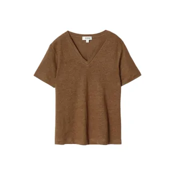 COS T Shirts Women's Brown