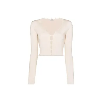 NANUSHKA SS22 Fitted Knitwear Women's Cream