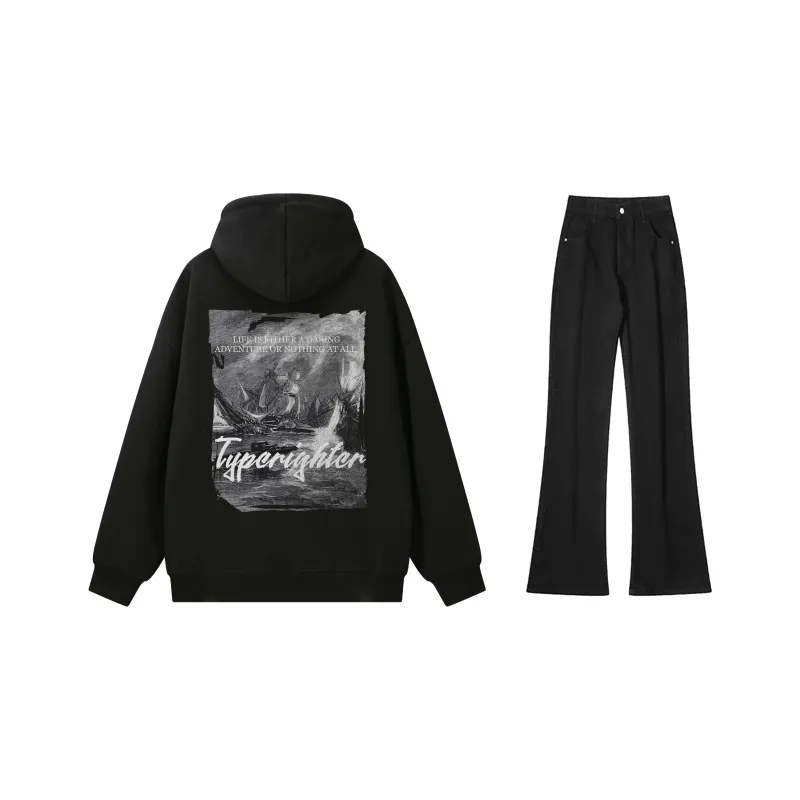 TYPERIGHTER Sweatshirt Set Unisex-0