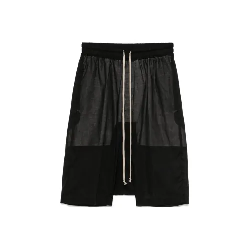 RICK OWENS/RO Casual Shorts Men's Black