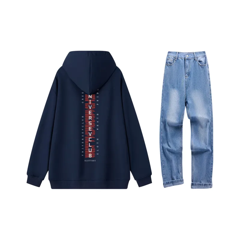 VniVerseVClub Sweatshirt Set Unisex-12