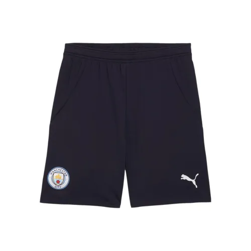 PUMA Manchester City 24/25 Shorts Soccer Bottom Men's New Marine Blue