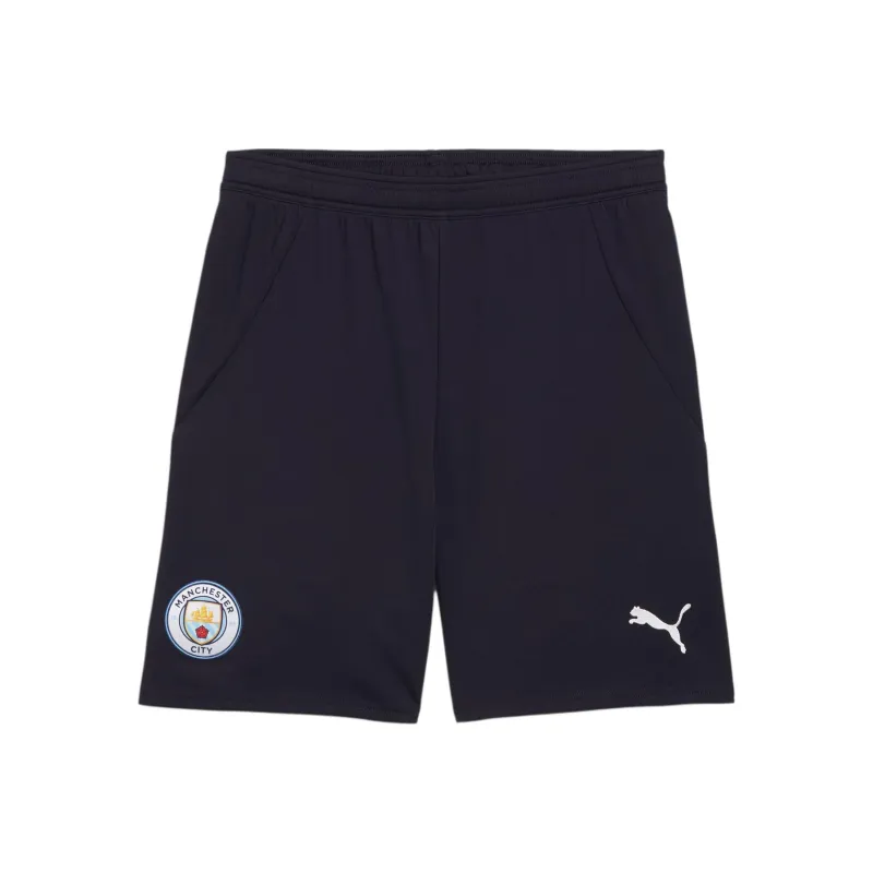 PUMA Manchester City 24/25 Shorts Soccer Bottom Men's New Marine Blue-0