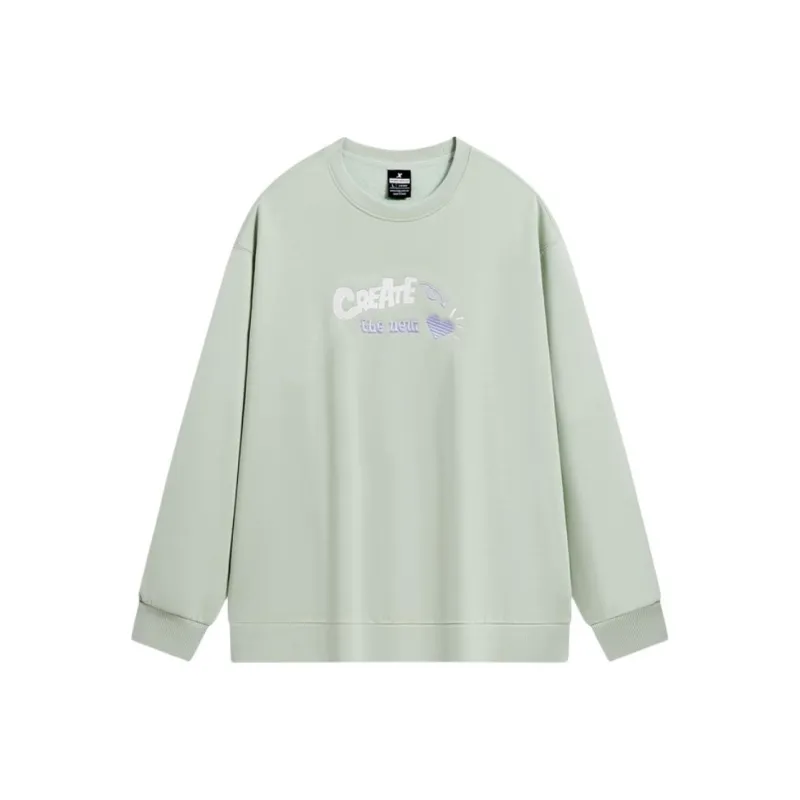 XTEP Vitality Series Sweatshirt Women's Light Jade Green-0