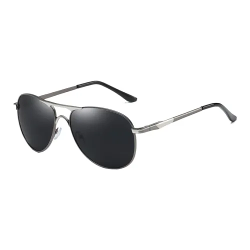 Thunder Pailong Metal Aviator Sunglasses Unisex Black, Gold, Red
