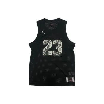 Jordan Basketball Jersey Unisex Black