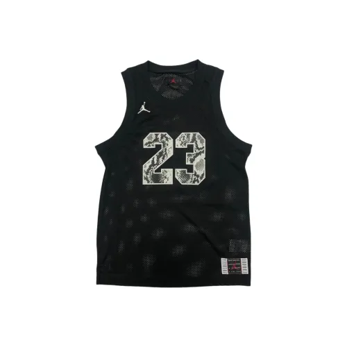 Jordan Basketball Jersey Unisex Black