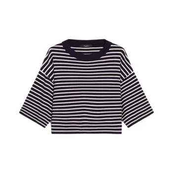 WEEKEND MaxMara Striped Crewneck T Shirt