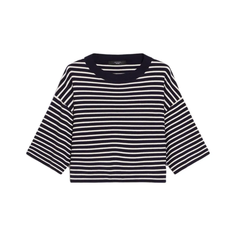 WEEKEND MaxMara Striped Crewneck T Shirt-0