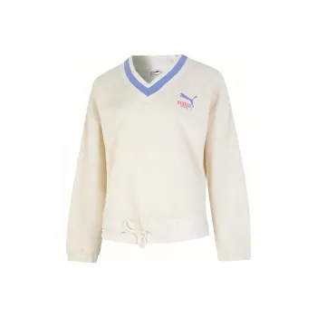 PUMA Sweatshirts Women's White