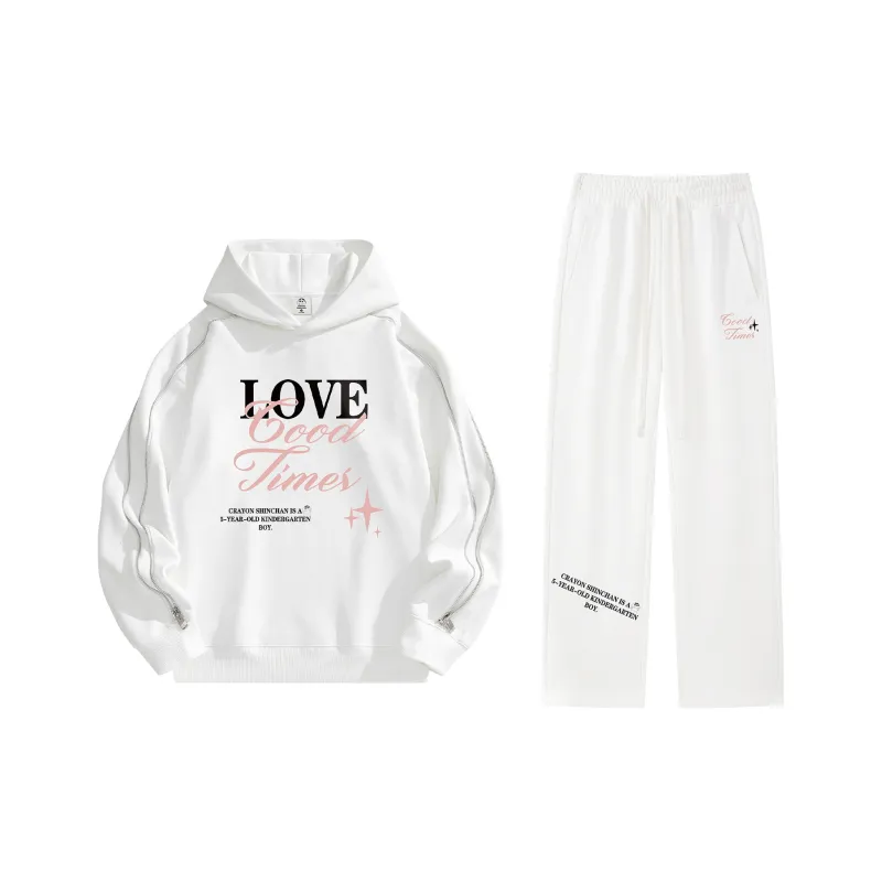 Crayon Shinchan Sweatshirt Set Unisex-5