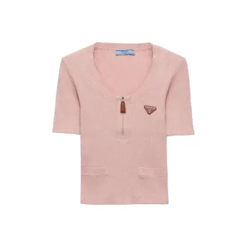 PRADA Ribbed Cotton Sweater