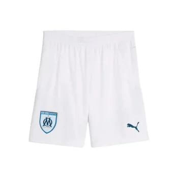 PUMA Olympique De Marseille SS24 Soccer Bottoms Men's White