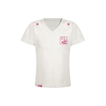 SISC Set in Sleeve T Shirt Women's Light Gray
