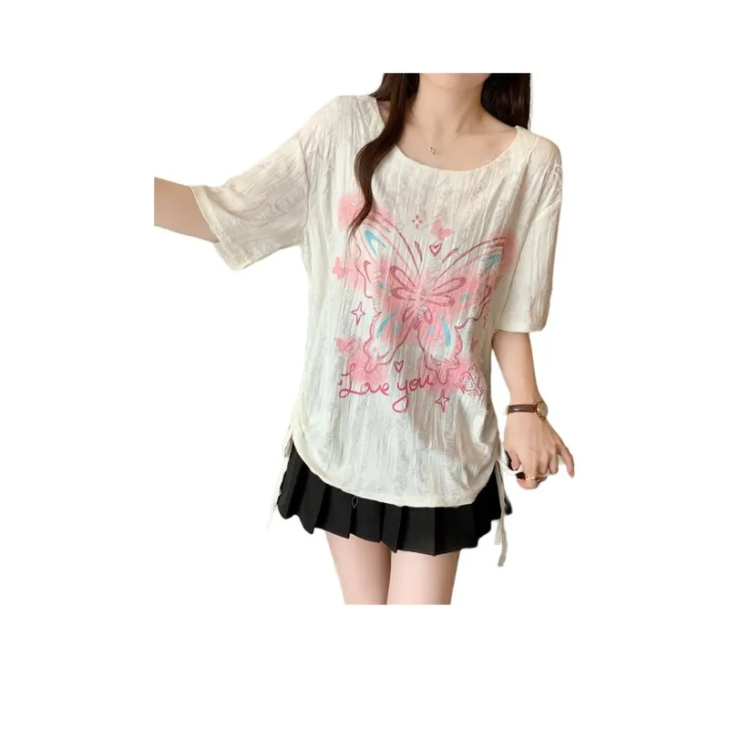 Mu Xiao Xin T Shirts Women's-0