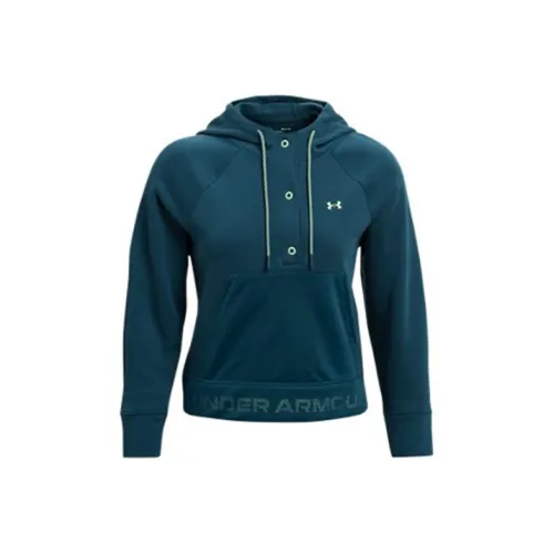 Under Armour Sweatshirt Winter Women's Navy Blue