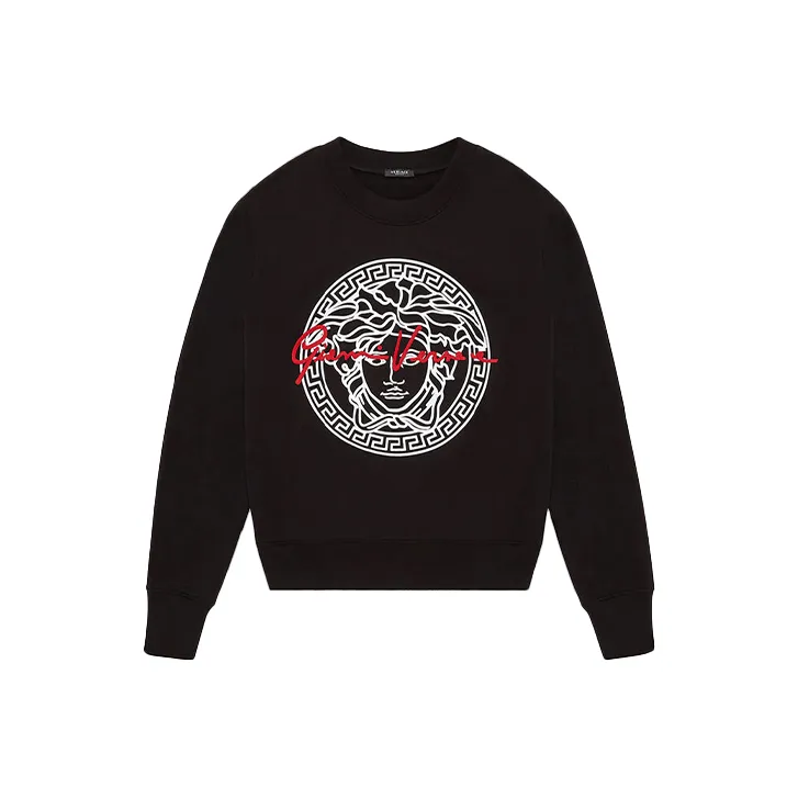 VERSACE Sweatshirt Women's Black-0