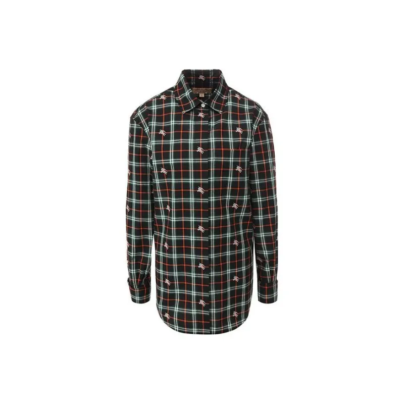 Burberry Shirts Women's Green-0