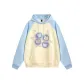 Light Blue & Apricot