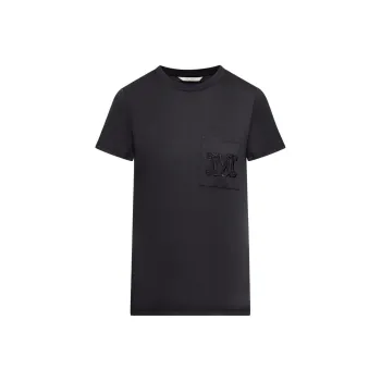 MaxMara Papaia Logo Embroidered Crewneck T Shirt