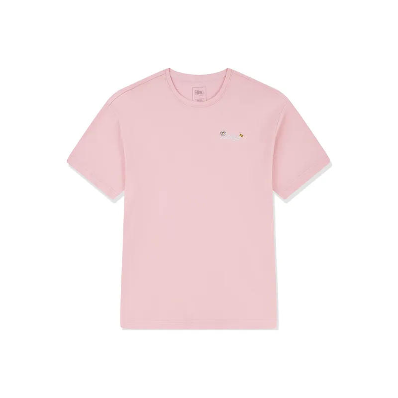 QIAODAN T Shirt Women's Morning Light Pink-0