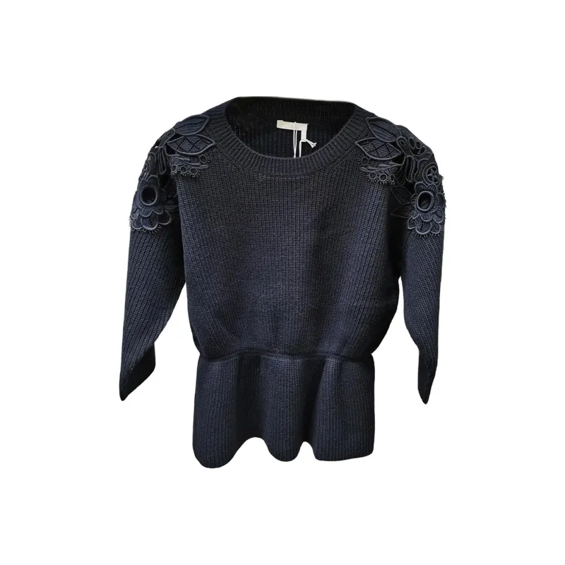 Chloé Sweaters Women's Blue-0