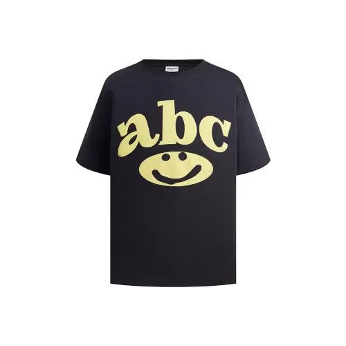 HEYABC T Shirt Unisex Navy Blue With A Hint Of Black