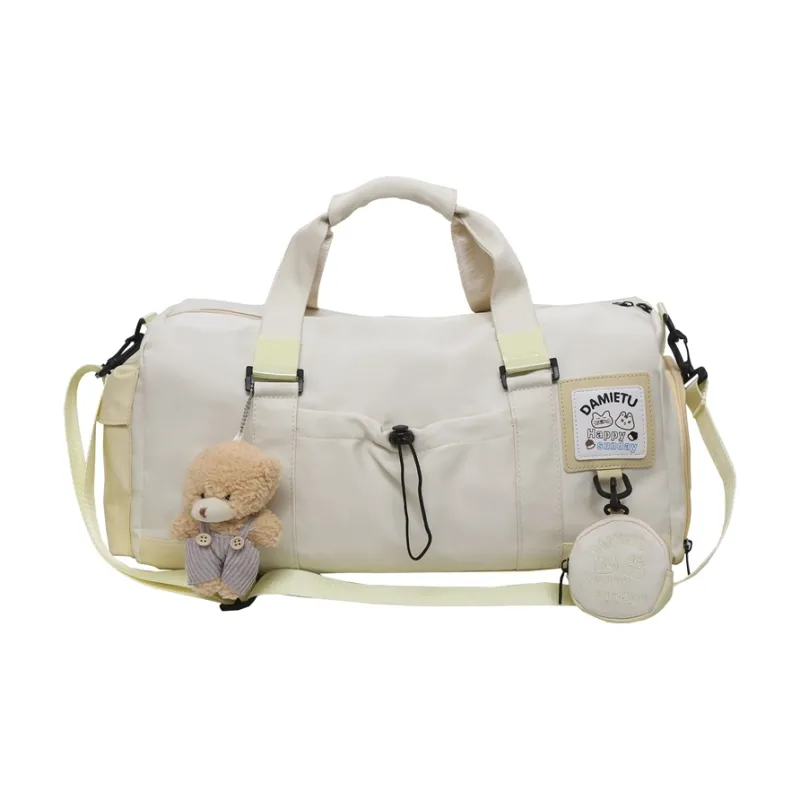 OUZIHUANG Nylon Travel Bag Women's Multicolor-9