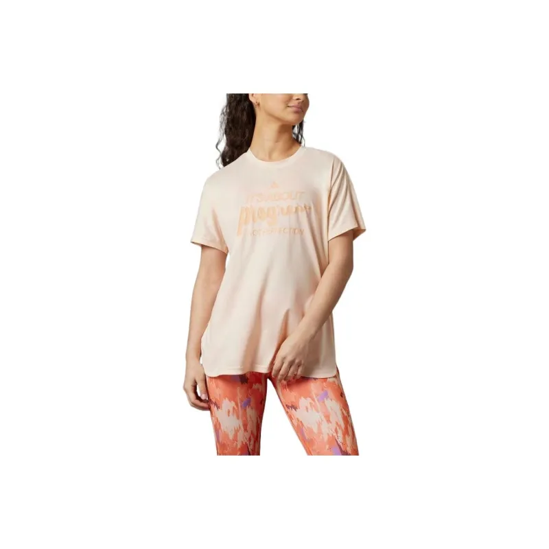 Adidas T Shirts Women's Bliss Orange-0