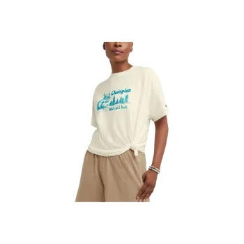 Champion SS23 Spring Summer T-Shirts Women's White