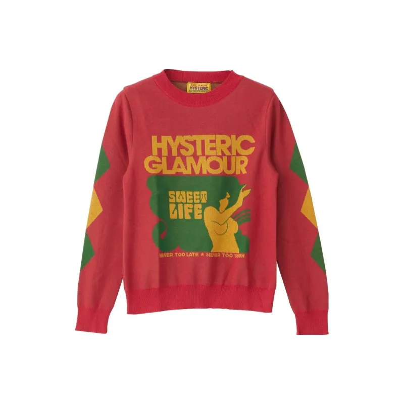 HYSTERIC GLAMOUR Sweaters Women's Red-0