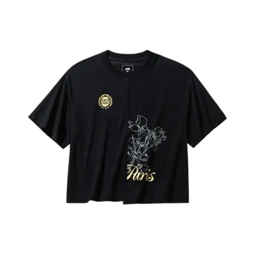 Anta Life Collection T Shirt Women's Basic Black