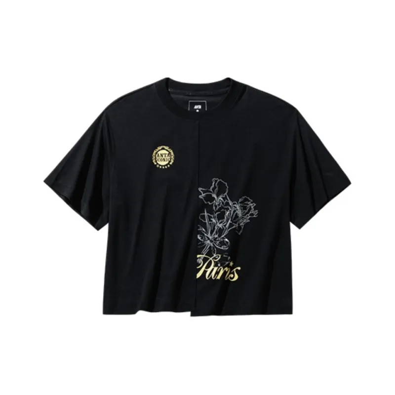 Anta Life Collection T Shirt Women's Basic Black-0