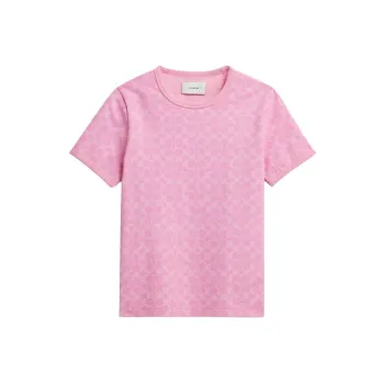 COACH SS24 T Shirt Women's Pink
