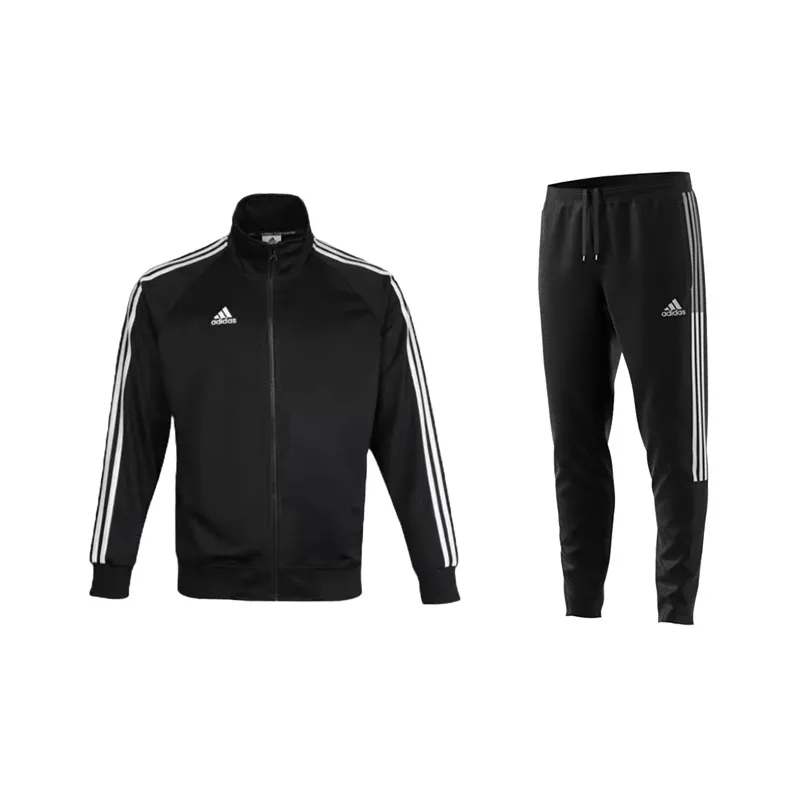 Adidas Sweatshirt Set Unisex Black-0