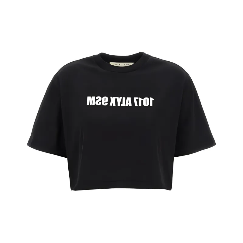 1017 ALYX 9SM Logo Printed Cropped T Shirt-0