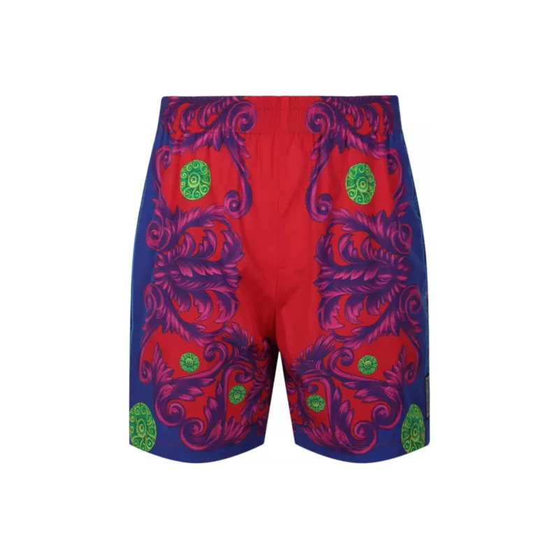 VERSACE Casual Shorts Men's Red-0