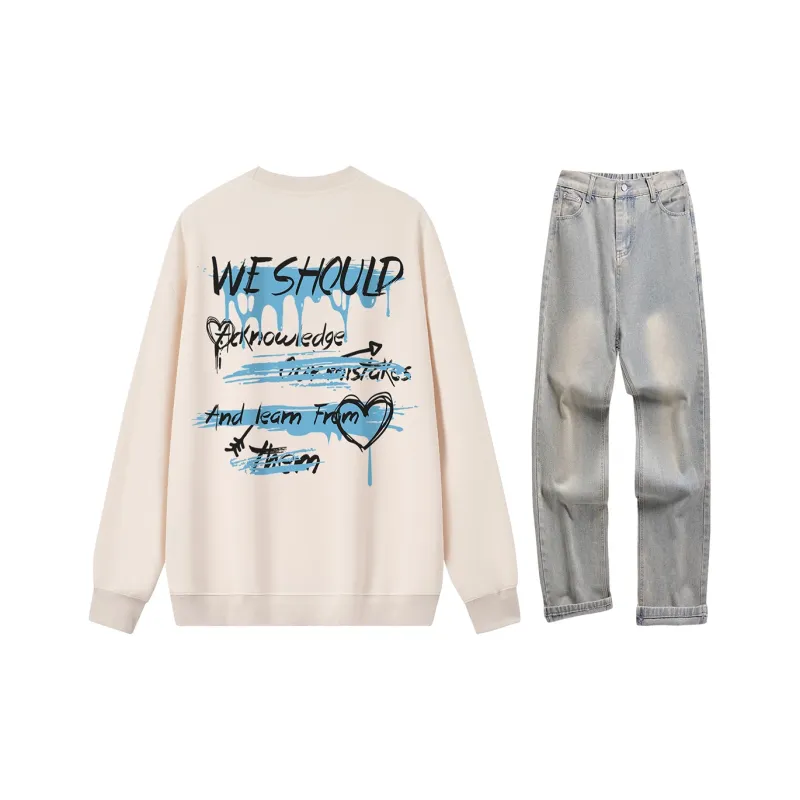 VniVerseVClub Sweatshirt Set Unisex-22