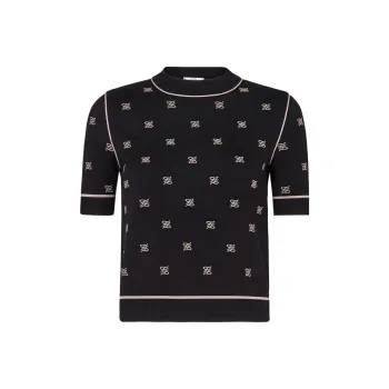 FENDI Slim Fit Knitwear Women's Black