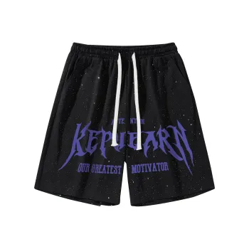 Kepu Casual Shorts Unisex Black
