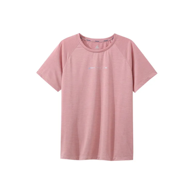PEAK T Shirt Women's Bubble Gum Pink-0