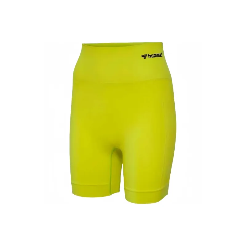 Hummel HmlTIF SEAMLESS SHORTS Casual Shorts Men Yellow-0