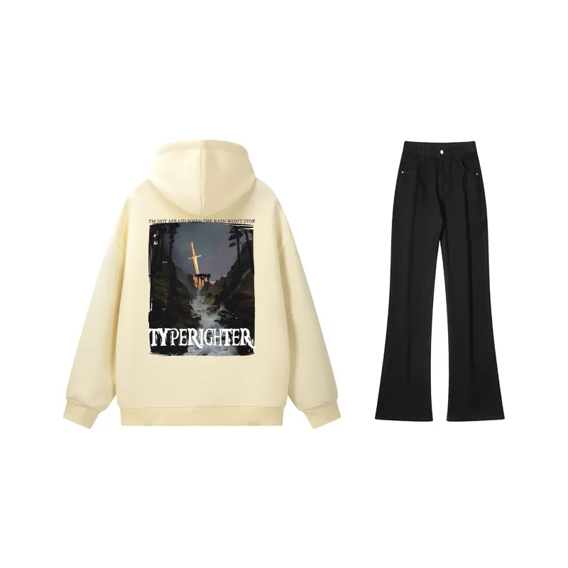 TYPERIGHTER Sweatshirt Set Unisex-9