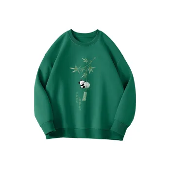 GOSO Crew Neck Pullover Long-Sleeved Sweatshirt Women's